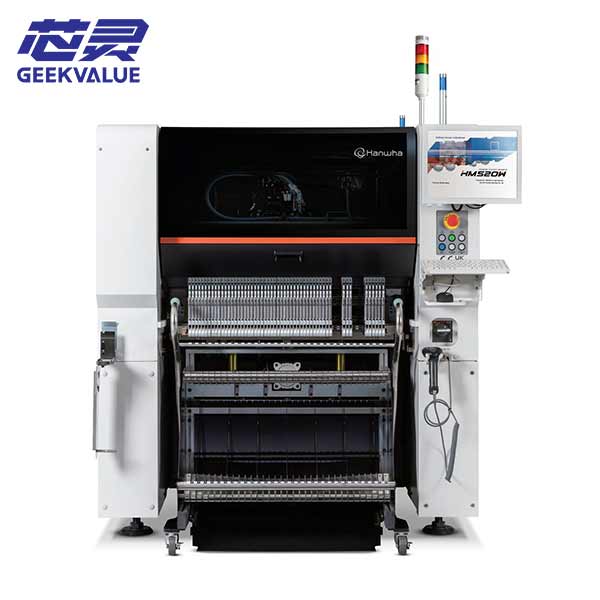 hanwha smt pick and place machine hm520w