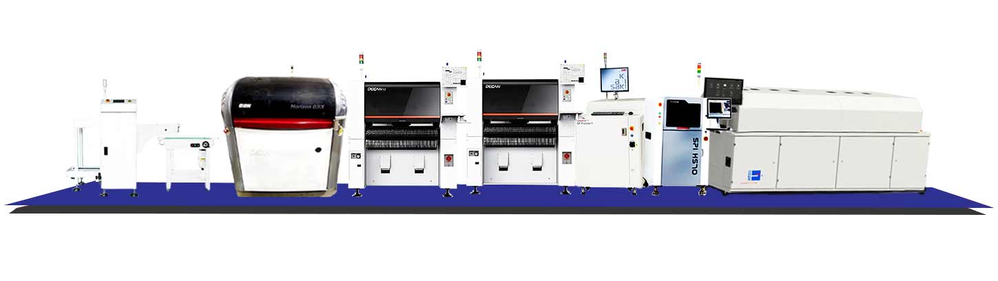 HANWHA SMT production line